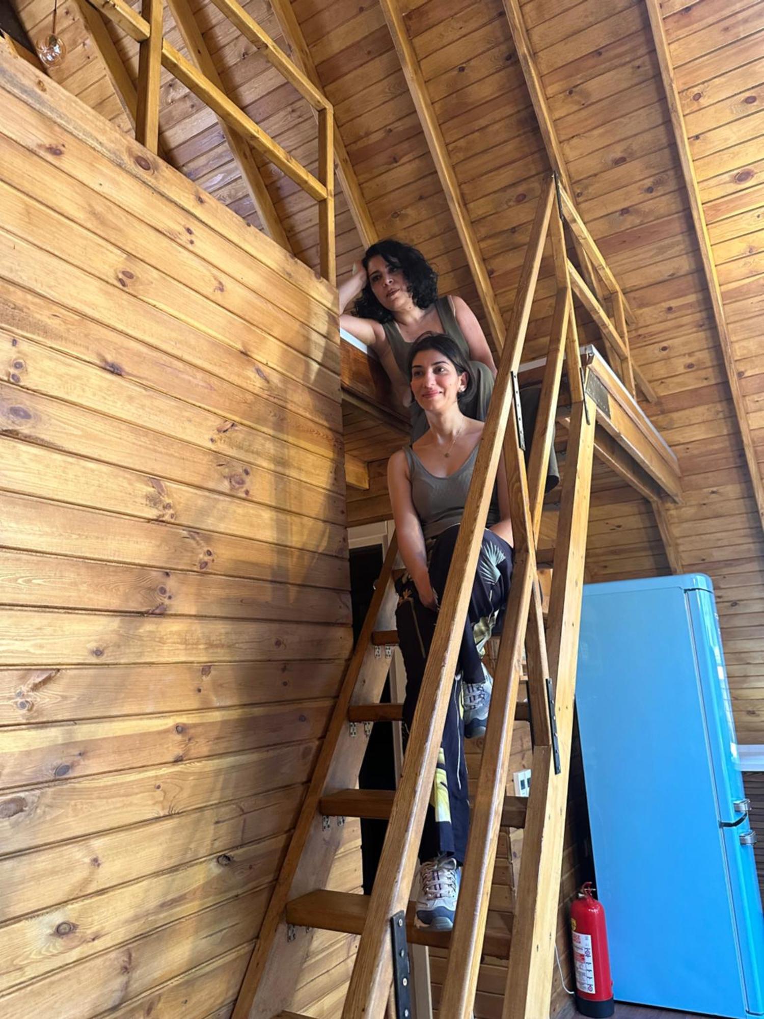 Panurlawoodenhouse Ozel Havuz& Sauna Mavi Bagian luar foto